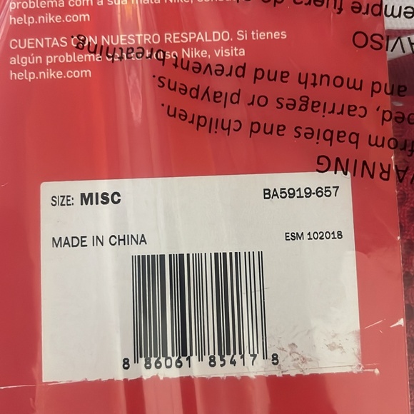 Nike Sport NSW University Red/Summit White BA5919-657 Adult Unisex Crossbody Bag - Picture 9 of 9